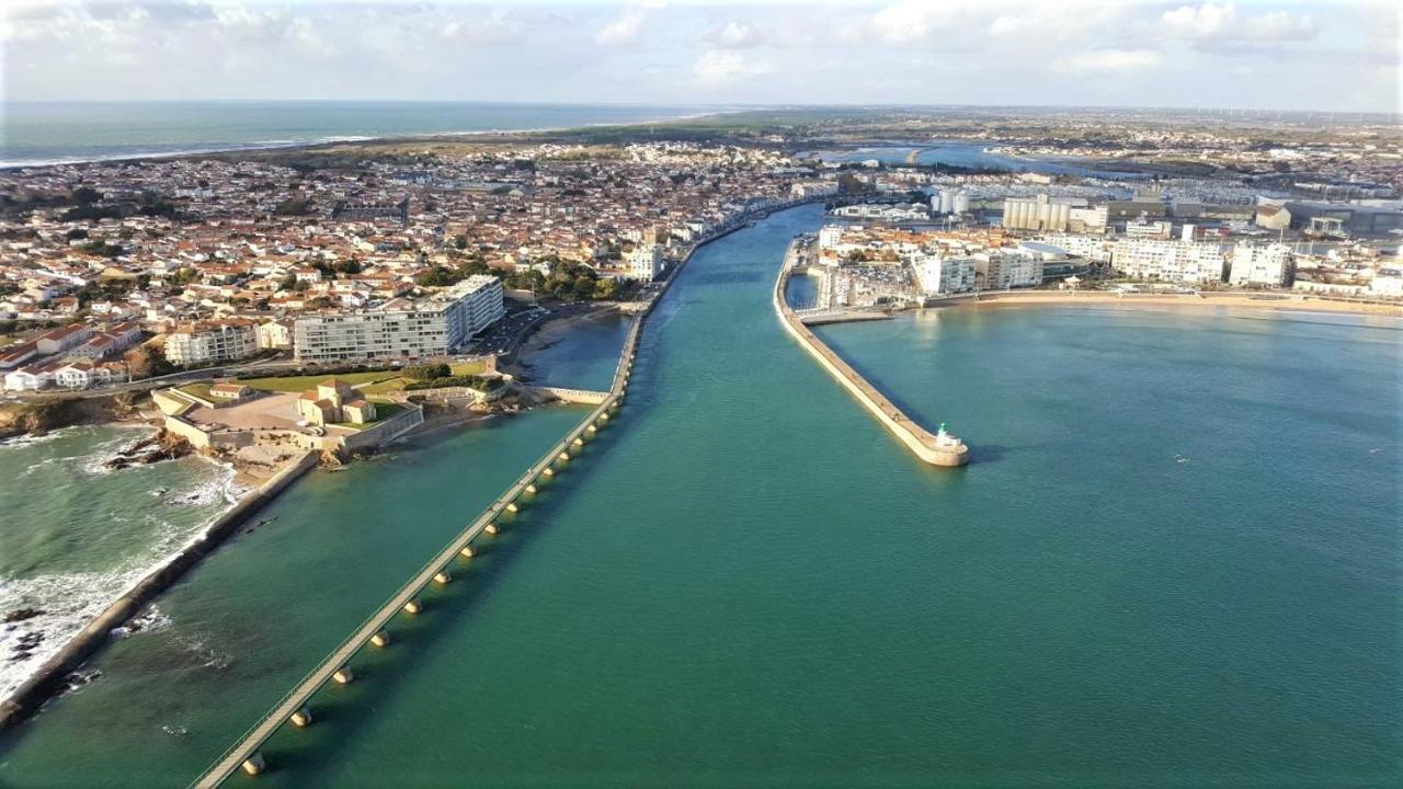 La Calypsette - Face Grande Plage Des Sables D'Olonne Les Sables-dʼOlonne Eksteriør bilde